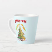 kerstverlichting latte mok (Linkerhoek)