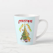 kerstverlichting latte mok (Rechts)