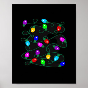 Kerstverlichting - Let's Get Lit Lights - Merry & Poster
