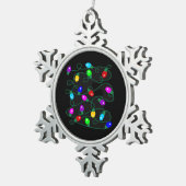 Kerstverlichting - Let's Get Lit Lights - Merry &  Tin Sneeuwvlok Ornament (Rechts)