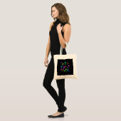 Kerstverlichting - Let's Get Lit Lights - Merry & Tote Bag (Voorkant (model))
