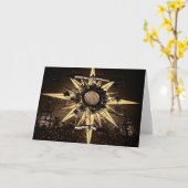 Kerstverlichting Londen (7988) Kaart (Gele Bloem)