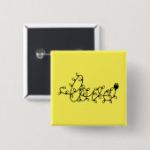 Kerstverlichting Love Text-45871 Vierkante Button 5,1 Cm (Voorkant /achterkant)