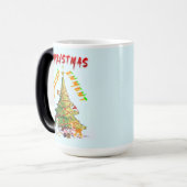 kerstverlichting magische mok (Voorkant links)