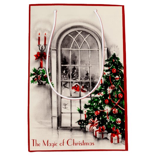 Kerstverlichting Medium Cadeauzakje (Voorkant)