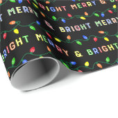 Kerstverlichting met meerdere kleuren cadeaupapier (Rol Hoek)