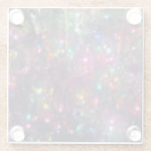 Kerstverlichting Moderne drank Glazen Onderzetter (Achterkant)