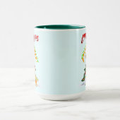 kerstverlichting mok (Midden)