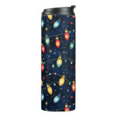 Kerstverlichting Ontwerp met Twinkling Glow Thermosbeker (Gedraaid links)