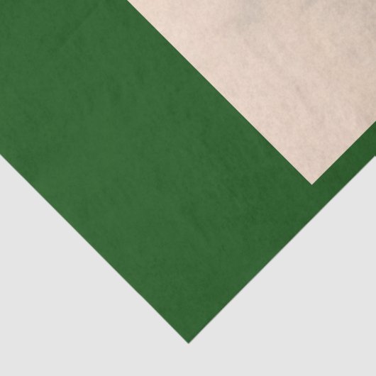 Kerstverlichting op groen tissuepapier (Detail)