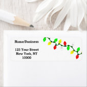 kerstverlichting op maat etiket (Insitu)