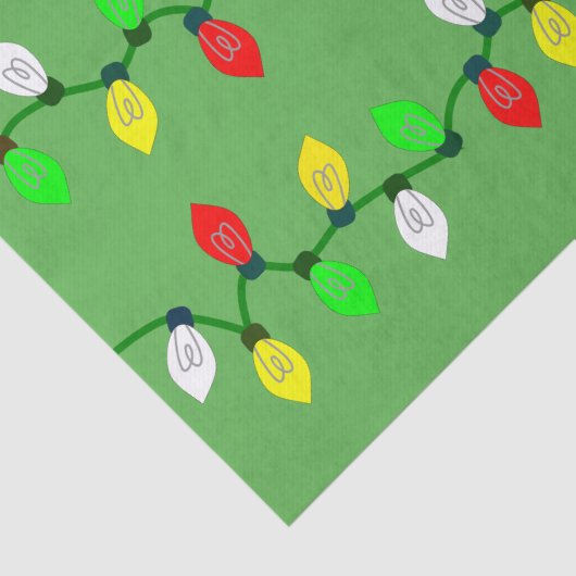 kerstverlichting op maat tissuepapier (Detail)