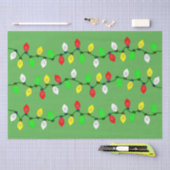 kerstverlichting op maat tissuepapier (Craft)