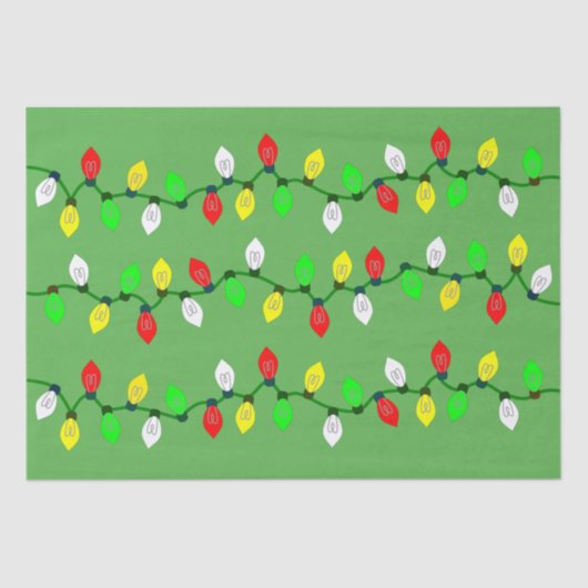 kerstverlichting op maat tissuepapier (Voorkant)