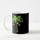 Kerstverlichting Palm Tree Fun Hawaii Beach Tropic Koffiemok (Links)