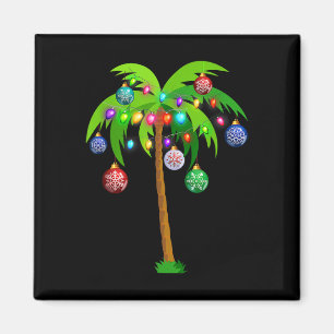 Kerstverlichting Palm Tree Fun Hawaii Beach Tropic Magneet