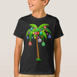 Kerstverlichting Palm Tree Fun Hawaii Beach Tropic T-shirt