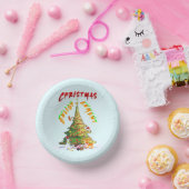 kerstverlichting papieren kommen (Feest)