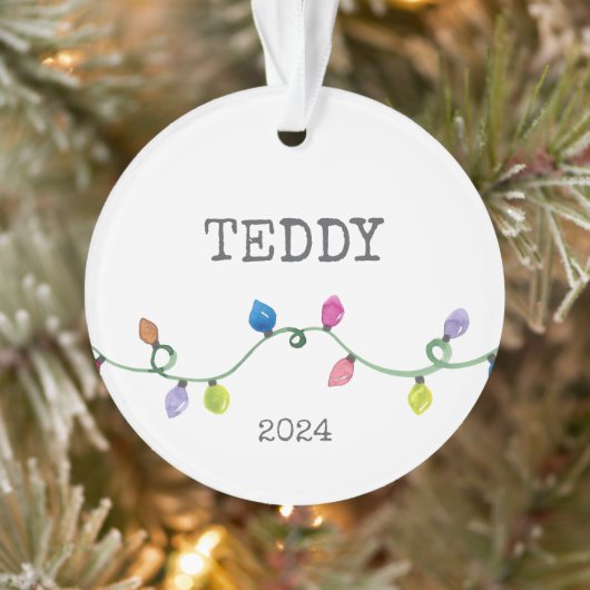 Kerstverlichting PET PHOTO Ornament Artisan Fun (Boom)
