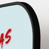 kerstverlichting pickleball paddle (Links Detail)