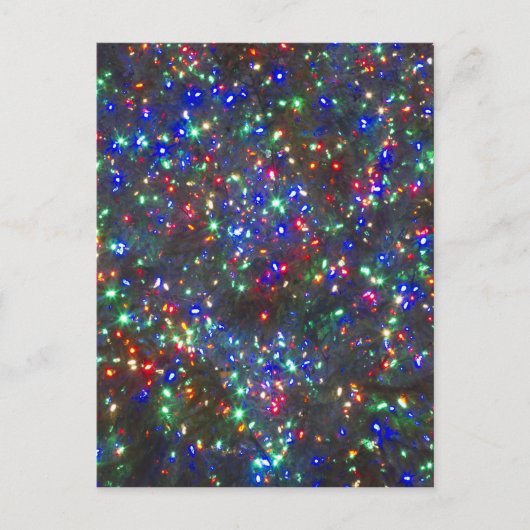 Kerstverlichting, Portland, Oregon Feestdagenkaart (Voorkant)