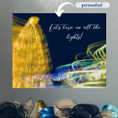 kerstverlichting poster