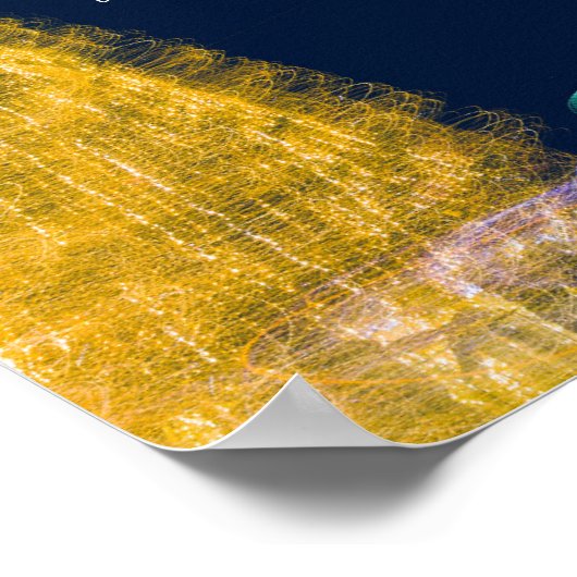 kerstverlichting poster (Hoek)