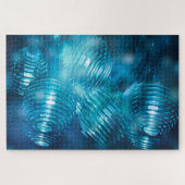 Kerstverlichting puzzel (Horizontaal)