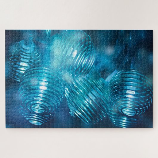 Kerstverlichting puzzel (Horizontaal)