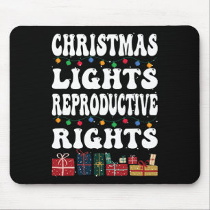 Kerstverlichting Reproductieve Rechten Pro-choice Muismat