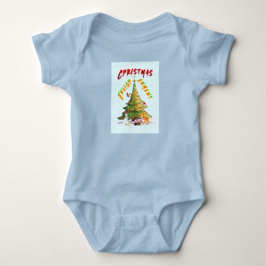 kerstverlichting romper (Voorkant)