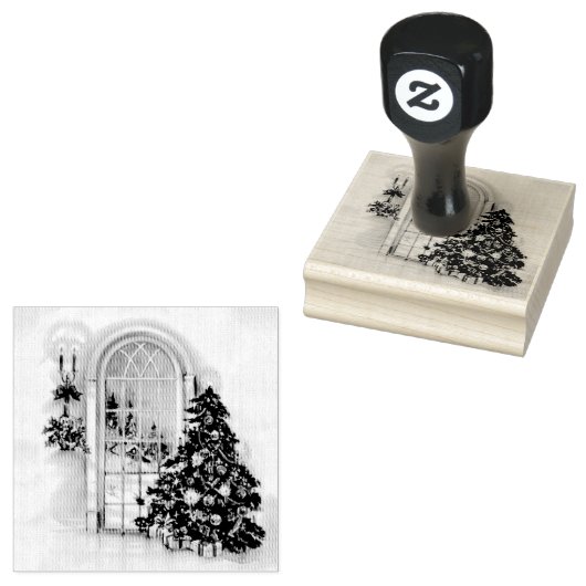 Kerstverlichting Rubberstempel (Gestempeld)