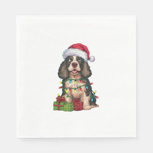 Kerstverlichting Santa Hat Alaskan Malamute Dog Ch Servet
