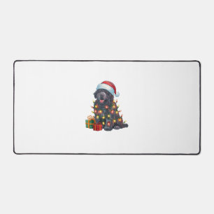 Kerstverlichting Santa Hat Newfoundland Dog Christ Bureaumat