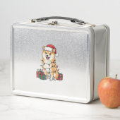 Kerstverlichting Santa Hat Shiba Inu Dog Christmas (In situ)