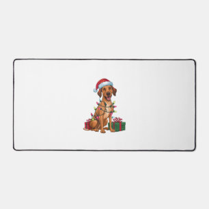 Kerstverlichting Santa Hat Thai Ridgeback Dog Kers Bureaumat