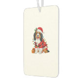 Kerstverlichting Santa Havanese Dog Christmas Luchtverfrisser (Links)