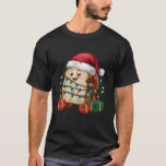 Kerstverlichting Santa Sandwich Food Christmas T-shirt<br><div class="desc">Kerstverlichting Santa Sandwich Food Christmas</div>