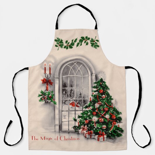 Kerstverlichting Schort (Voorkant)