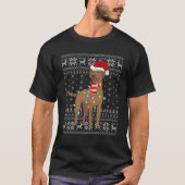 Kerstverlichting — Sinterklaas Oeganda Ridgeback C T-shirt (Voorkant)