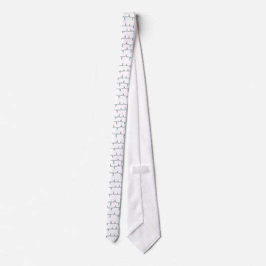 kerstverlichting stropdas (Achterkant)