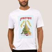 kerstverlichting t-shirt (Voorkant)
