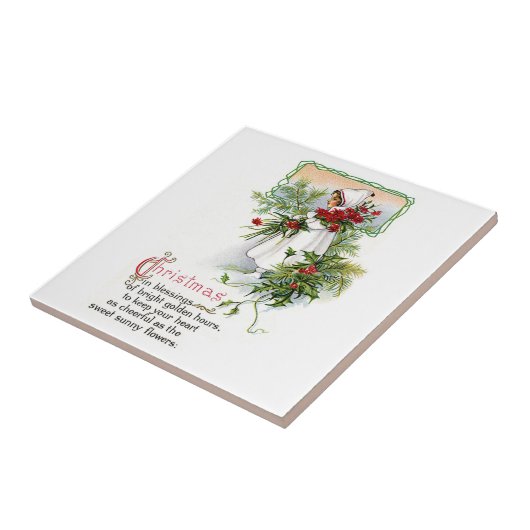 kerstverlichting tegeltje (Zijkant)