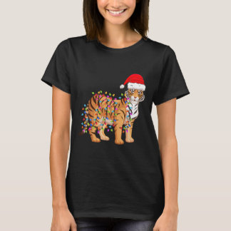 Kerstverlichting Tijger Dragen Xmas Pet 2Tiger Lov T-shirt