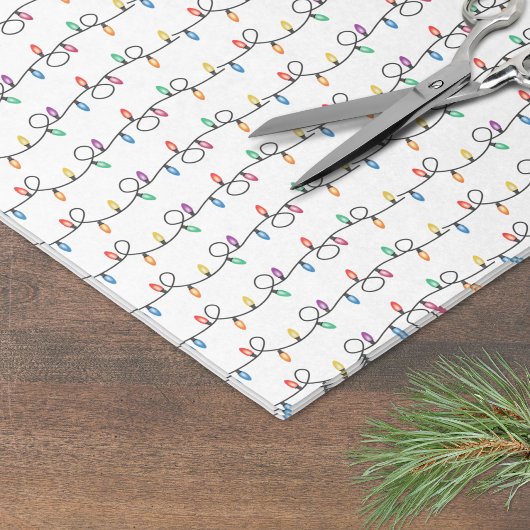 Kerstverlichting Tissuepapier