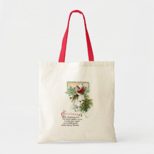 kerstverlichting tote bag