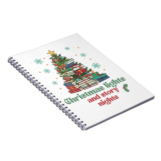 Kerstverlichting & Verhaal Nights Notitieboek (Rechterzijde)