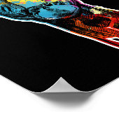 kerstverlichting voor cavia's poster (Hoek)