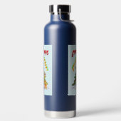 kerstverlichting waterfles (Links)