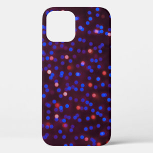 Kerstverlichting, wazige, feestelijke achtergrond. Case-Mate iPhone case
